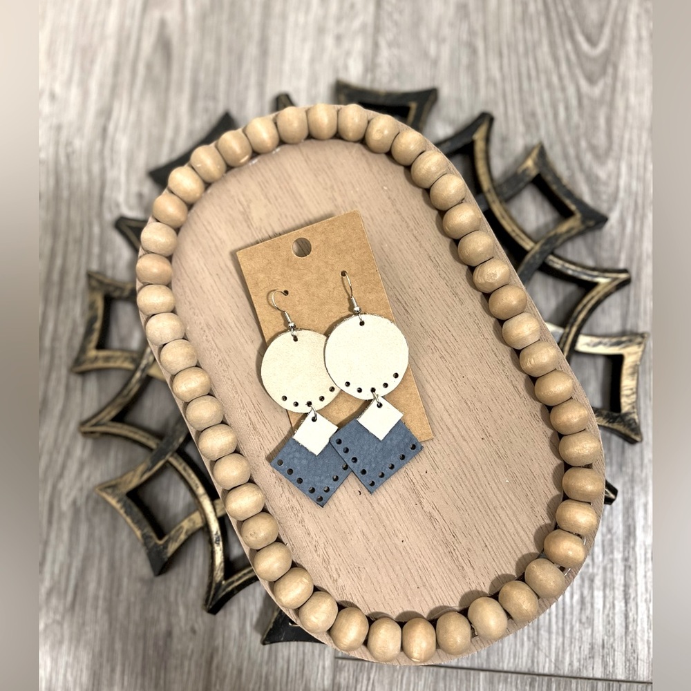 Genuine Leather Earrings